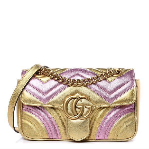 gucci metallic marmont